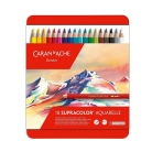 Caran dAche Supracolor akvarelové pastelky šestihranné 18 ks