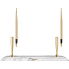 Scrikss White Marble Base GT stolní set per