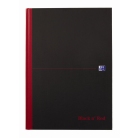 Oxford Black & Red A4 linkovaný zápisník