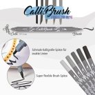 Online Calli.Brush Grey kaligrafické fixy 5 ks