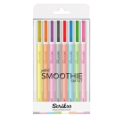 Scrikss Smoothie gelová kuličková pera sada 8 ks