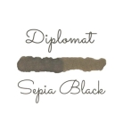 Diplomat Octopus Sepia Black lahvičkový inkoust 30 ml