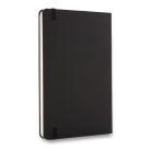 Zápisník Moleskine A5 linkovaný černý tvrdé desky
