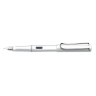 Lamy Safari Shiny White plnicí pero