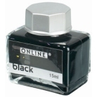Online Black lahvičkový inkoust 15 ml