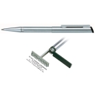 Heri Diagonal Stainless Steel kuličkové pero s razítkem