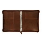 Filofax Lockwood Zip A5 hnědý diář