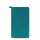 Filofax Saffiano ZIP Compact akvamarín diář