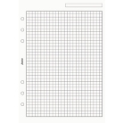Filofax A5 čtverečkovaný papír, 25 listů