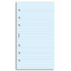 Filofax linkovaný papír modrý 30 listů - Osobní
