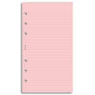 Filofax linkovaný papír růžový 30 listů - Osobní
