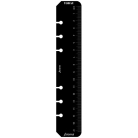 Filofax pravítko / záložka černá - Osobní
