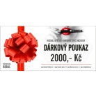 Dárkový poukaz na 2000,- Kč