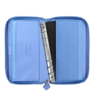 Filofax Saffiano ZIP Compact modrý diář