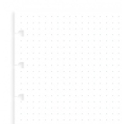 Filofax náhradní listy do zápisníků A5 - tečkované