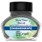 Standardgraph Silver kaligrafický inkoust 30 ml