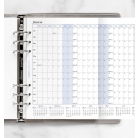 Filofax horizontální kalendář 2026 plánovací AJ - A5
