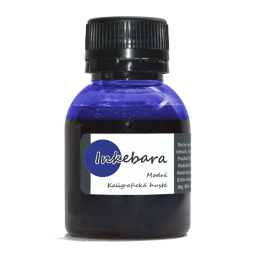 Inkebara Modrý kaligrafický inkoust 60 ml