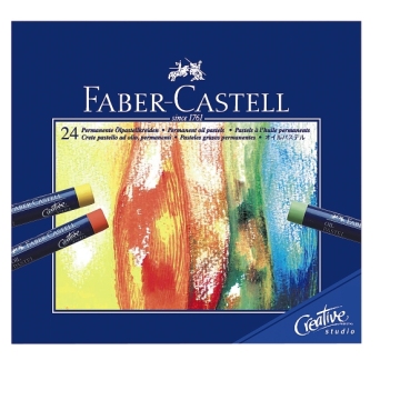 Olejové pastely Faber Castell Creative studio 24 ks