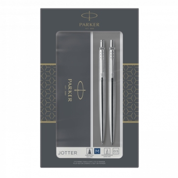 Parker Jotter Stainless Steel CT sada kuličkového pera a mechanické tužky