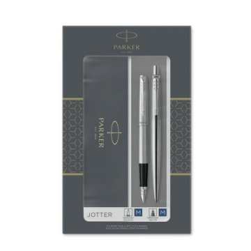 Parker Jotter Stainless Steel CT sada plnicího a kuličkového pera