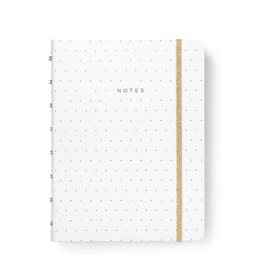 Filofax Moonlight White A5 zápisník