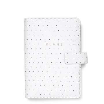 Filofax Moonlight Osobní bílý diář