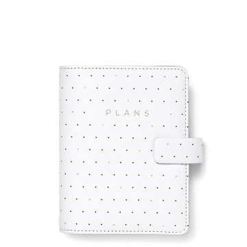 Filofax Moonlight Kapesní bílý diář