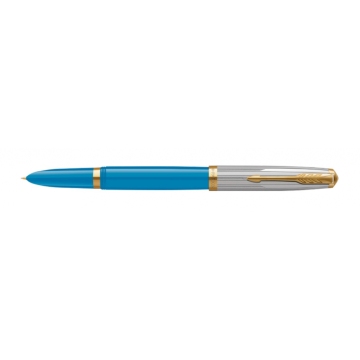 Parker 51 Premium Turquoise GT plnicí pero