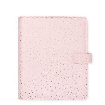 Filofax Confetti Rose Quartz A5 diář