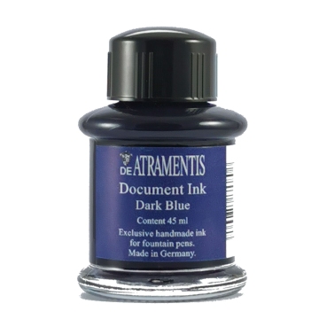 De Atramentis Document Dark Blue dokumentní inkoust 45 ml