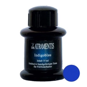 De Atramentis Indigo Blue lahvičkový inkoust 35 ml