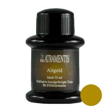 De Atramentis Gold lahvičkový inkoust 45 ml