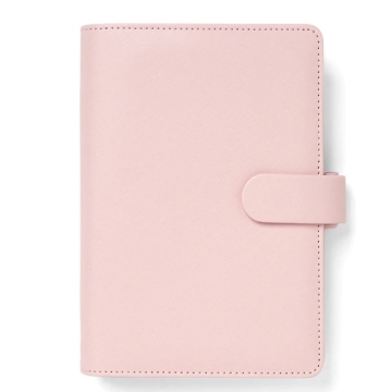 Filofax Saffiano Osobní růžový diář