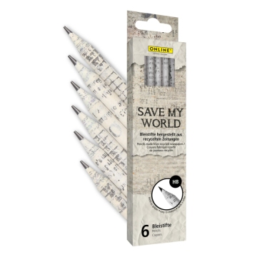 Online Save My World sada grafitových tužek