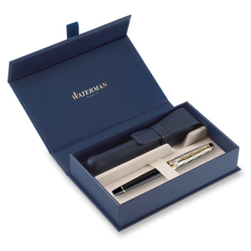 Waterman Expert Reflections of Paris SE DLX Black GT dárková sada