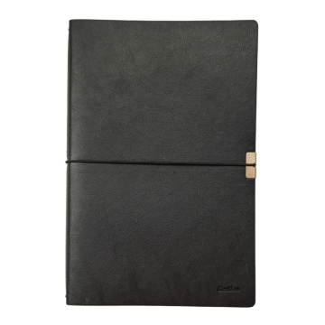 Scrikss Toledo Premium Black A5 černý zápisník