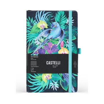 Castelli Eden Jungle L tečkovaný zápisník