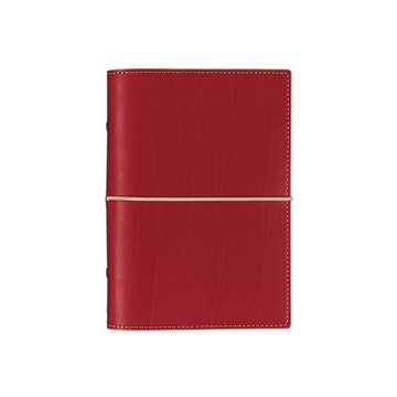 Filofax Domino osobní červený diář