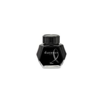 Waterman Black lahvičkový inkoust 50 ml