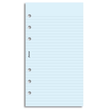 Filofax linkovaný papír modrý 30 listů - Osobní