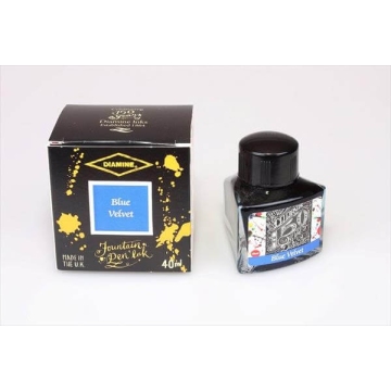 Diamine Anniversary Blue Velvet lahvičkový inkoust 40 ml
