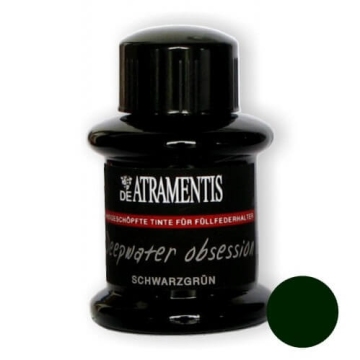 De Atramentis Black Edition - Black Green lahvičkový inkoust 45 ml