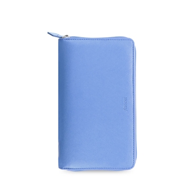 Filofax Saffiano ZIP Compact modrý diář
