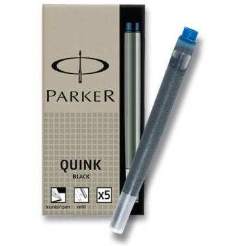 Parker dlouhé inkoustové bombičky 5 ks