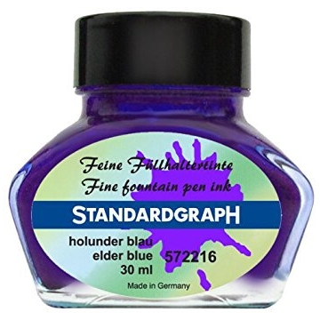 Standardgraph Elder Blue lahvičkový inkoust 30 ml
