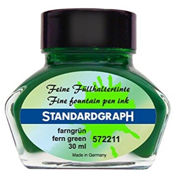 Standardgraph Fern Green inkoust kapradinově zelený