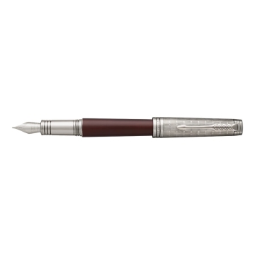 Parker Royal Premier Custom Crimson Red plnicí pero