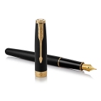 Parker Royal Sonnet Matte Black GT plnicí pero