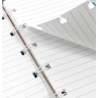 Filofax Saffiano Peony A5 zápisník